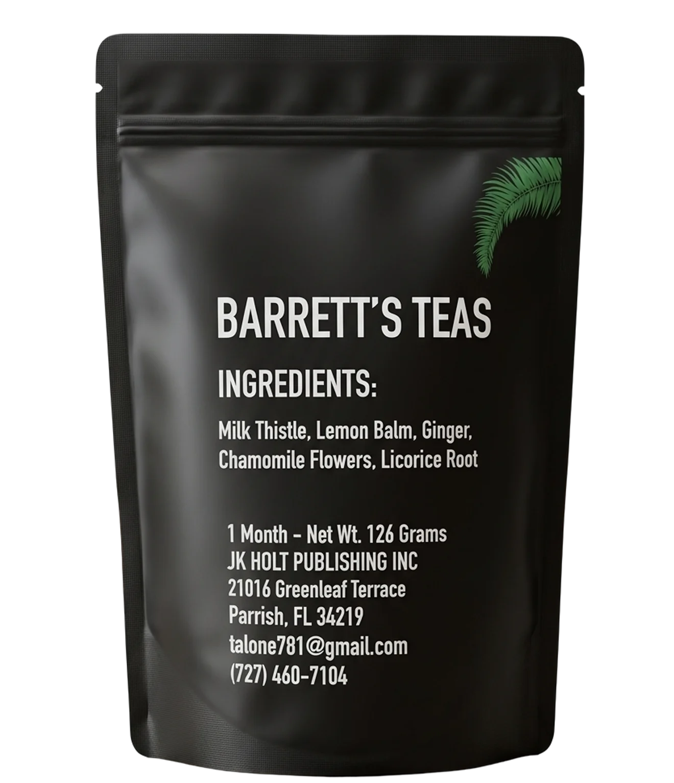 Natural Teas 5-herb Chinese tea blend product