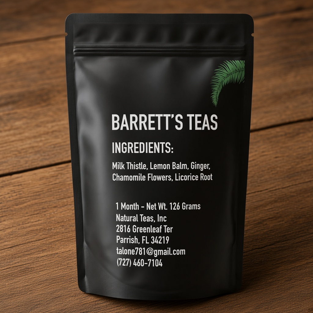 Natural Teas 5-herb Chinese tea blend product